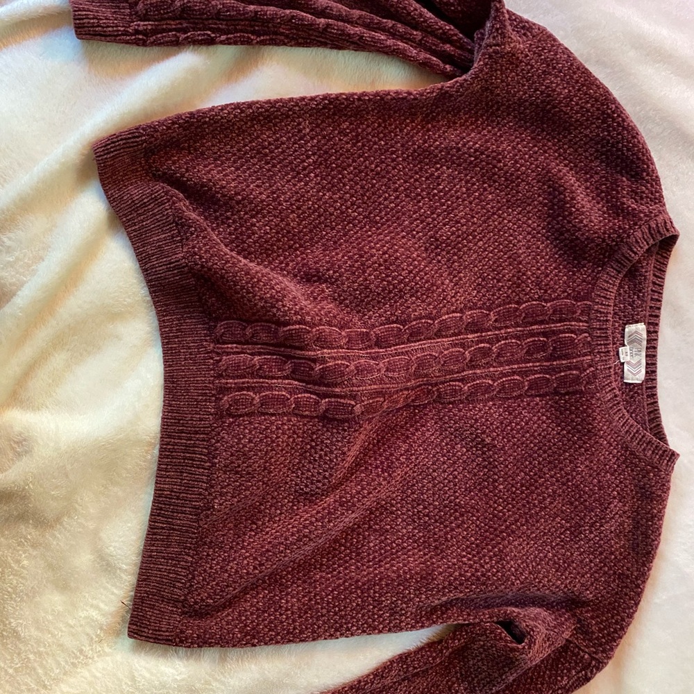 Target purple sweater